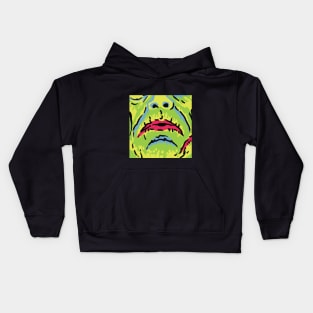 VINTAGE FRANKENSTEIN COLOR Kids Hoodie